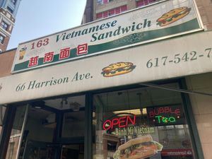 Front  at 163 Vietnamese Sandwiches & Bubble Tea in Boston