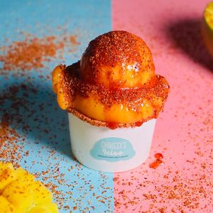 Mangonada  at Chrissy's Icies in Austin