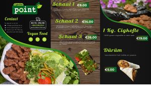 Onze menu

Bestel eenvoudig op onze website; 

Www.cigkoftepoint.nl

Boschstraat 109
Breda at Cigkoftepoint in Breda