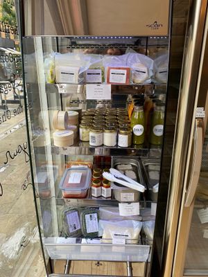 Tofu, cheeses and more at The 'Arty Vegan in North London