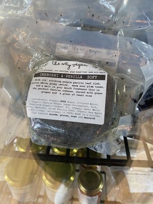 Vegan cheese at The 'Arty Vegan in North London