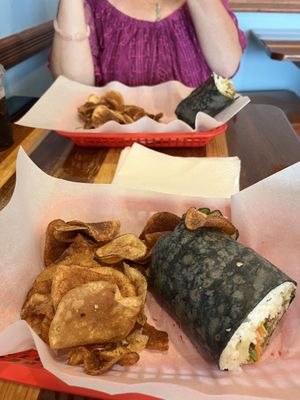 Falafel Wrap  at The Spot in Northfield