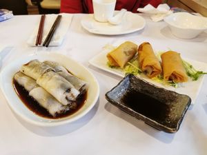 Dim sum at Vegelink in Hong Kong Island