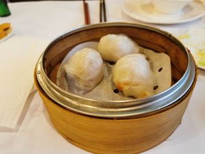 Dim sum at Vegelink in Hong Kong Island