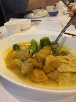 Curry at Vegelink in Hong Kong Island