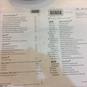 menu  at Vegelink in Hong Kong Island