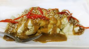 Satay Eggplant at Vegelink in Hong Kong Island