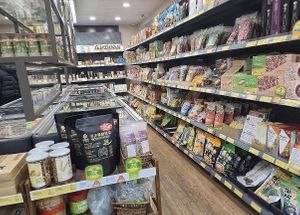 A great place to shop vegetarian grocery   at Vegelink in Hong Kong Island