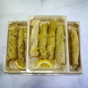 Vegan Cabbage Rolls at Gaia's Urban Eatery in Charlottetown