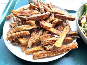 Sweet potato fries  at Gaia's Urban Eatery in Charlottetown