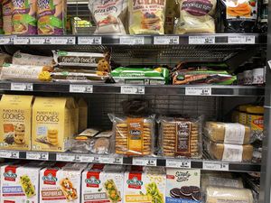 Hill Street Grocer (New Town)‘s vegan and gluten free packaged biscuits. at Hill Street Grocer in New Town