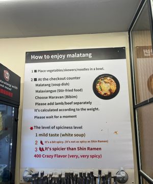   at Lahyanggak Maratang 라향각 마라탕 in Seoul