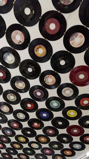 check out the ceiling inside!  at The Great Escape Ice Cream Parlor in Watkins Glen