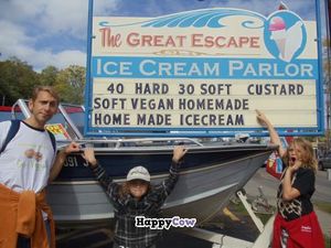 Lots of love for Great Escape!! at The Great Escape Ice Cream Parlor in Watkins Glen