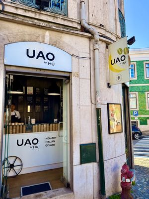   at UAO by Mú - Healthy Italian Gelato in Lisbon
