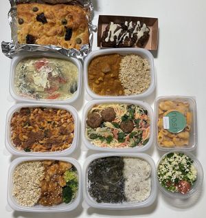 Nosh order for a week. Exciting!   at Nosh in Seoul