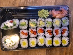 Vegan Sushi to go   at I Love Sushi in Stuttgart