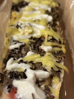 The Pieczarki / mushroom with cheese -    at Granvegano in Poznan