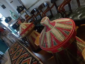 Seating at Abissinia in Barcelona