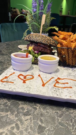 Made with love at Vegan Temple Bar in Amsterdam