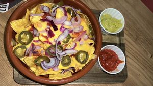 Nachos.  at Vegan Temple Bar in Amsterdam