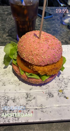   at Vegan Temple Bar in Amsterdam