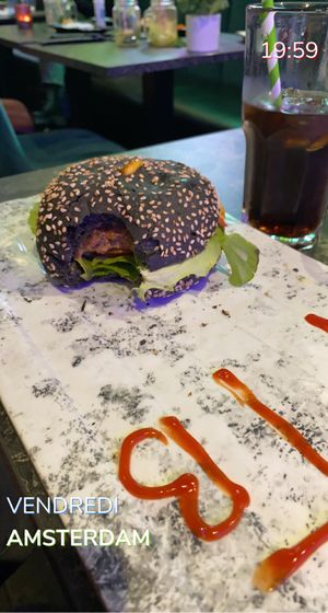   at Vegan Temple Bar in Amsterdam