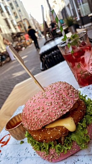   at Vegan Temple Bar in Amsterdam