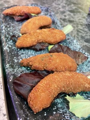 Avocado fries  at Vegan Temple Bar in Amsterdam