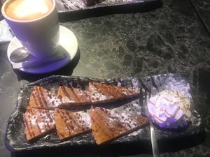 Stroopwaffels  at Vegan Temple Bar in Amsterdam