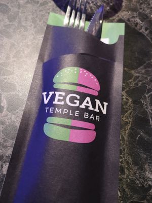Inside at Vegan Temple Bar in Amsterdam