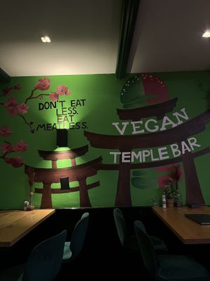   at Vegan Temple Bar in Amsterdam
