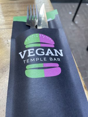   at Vegan Temple Bar in Amsterdam