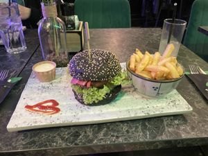   at Vegan Temple Bar in Amsterdam