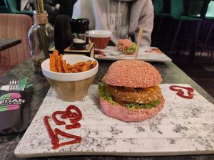 Vegano temple at Vegan Temple Bar in Amsterdam