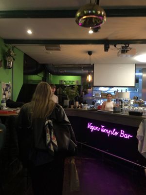   at Vegan Temple Bar in Amsterdam