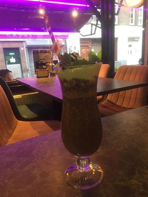 Expresso shake  at Vegan Temple Bar in Amsterdam