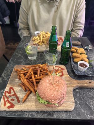   at Vegan Temple Bar in Amsterdam