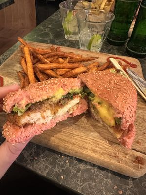   at Vegan Temple Bar in Amsterdam