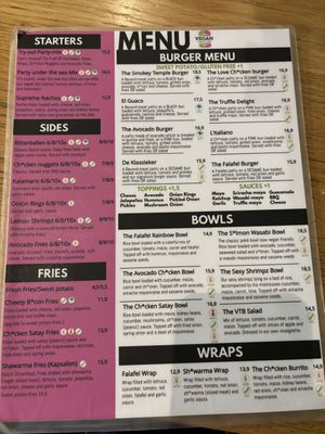   at Vegan Temple Bar in Amsterdam