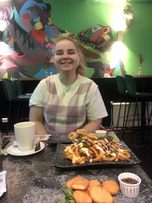   at Vegan Temple Bar in Amsterdam