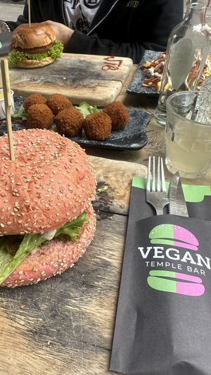  at Vegan Temple Bar in Amsterdam