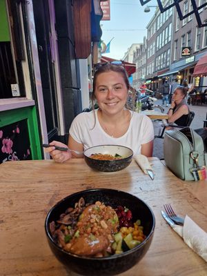  at Vegan Temple Bar in Amsterdam