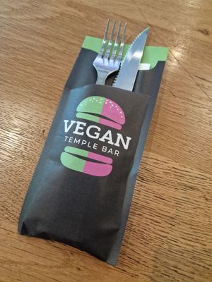 ... at Vegan Temple Bar in Amsterdam