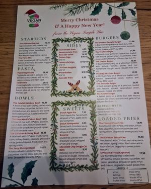  at Vegan Temple Bar in Amsterdam