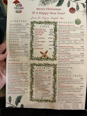   at Vegan Temple Bar in Amsterdam