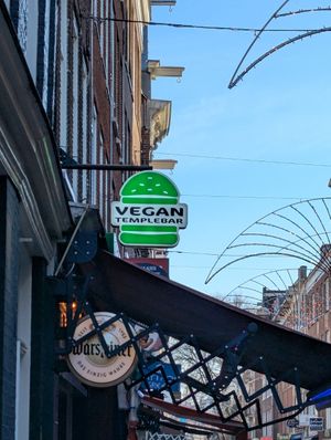  at Vegan Temple Bar in Amsterdam
