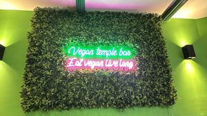   at Vegan Temple Bar in Amsterdam