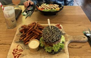   at Vegan Temple Bar in Amsterdam