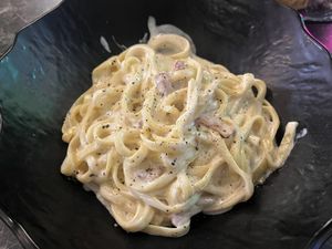 Carbonara 🌱   at Vegan Temple Bar in Amsterdam
